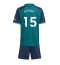 Arsenal Jakub Kiwior #15 Derde tenue Kids 2023-24 Korte Mouwen (+ broek)