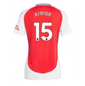 Arsenal Jakub Kiwior #15 Thuis tenue Dames 2024-25 Korte Mouwen