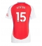 Arsenal Jakub Kiwior #15 Thuis tenue Dames 2024-25 Korte Mouwen