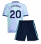 Arsenal Jorginho Frello #20 Derde tenue Kids 2024-25 Korte Mouwen (+ broek)