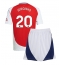 Arsenal Jorginho Frello #20 Thuis tenue Kids 2024-25 Korte Mouwen (+ broek)