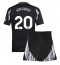 Arsenal Jorginho Frello #20 Uit tenue Kids 2024-25 Korte Mouwen (+ broek)