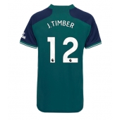 Arsenal Jurrien Timber #12 Derde tenue Dames 2023-24 Korte Mouwen