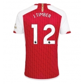 Arsenal Jurrien Timber #12 Thuis tenue 2023-24 Korte Mouwen