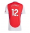 Arsenal Jurrien Timber #12 Thuis tenue 2024-25 Korte Mouwen