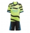 Arsenal Jurrien Timber #12 Uit tenue Kids 2023-24 Korte Mouwen (+ broek)