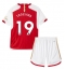 Arsenal Leandro Trossard #19 Thuis tenue Kids 2023-24 Korte Mouwen (+ broek)