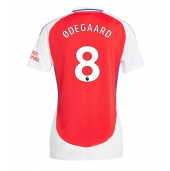 Arsenal Martin Odegaard #8 Thuis tenue Dames 2024-25 Korte Mouwen