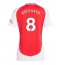 Arsenal Martin Odegaard #8 Thuis tenue Dames 2024-25 Korte Mouwen