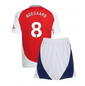 Arsenal Martin Odegaard #8 Thuis tenue Kids 2024-25 Korte Mouwen (+ broek)