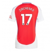 Arsenal Oleksandr Zinchenko #17 Thuis tenue Dames 2024-25 Korte Mouwen