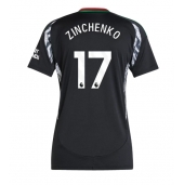 Arsenal Oleksandr Zinchenko #17 Uit tenue Dames 2024-25 Korte Mouwen