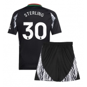 Arsenal Raheem Sterling #30 Uit tenue Kids 2024-25 Korte Mouwen (+ broek)