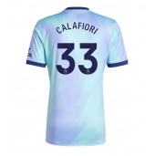 Arsenal Riccardo Calafiori #33 Derde tenue 2024-25 Korte Mouwen