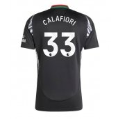 Arsenal Riccardo Calafiori #33 Uit tenue 2024-25 Korte Mouwen