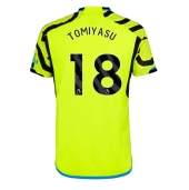 Arsenal Takehiro Tomiyasu #18 Uit tenue 2023-24 Korte Mouwen