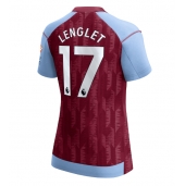 Aston Villa Clement Lenglet #17 Thuis tenue Dames 2023-24 Korte Mouwen