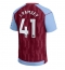 Aston Villa Jacob Ramsey #41 Thuis tenue 2023-24 Korte Mouwen