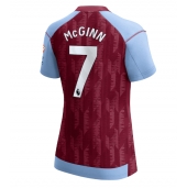 Aston Villa John McGinn #7 Thuis tenue Dames 2023-24 Korte Mouwen