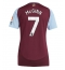 Aston Villa John McGinn #7 Thuis tenue Dames 2024-25 Korte Mouwen