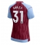 Aston Villa Leon Bailey #31 Thuis tenue Dames 2023-24 Korte Mouwen