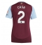 Aston Villa Matty Cash #2 Thuis tenue Dames 2024-25 Korte Mouwen