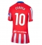 Atletico Madrid Angel Correa #10 Thuis tenue Dames 2024-25 Korte Mouwen