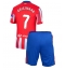 Atletico Madrid Antoine Griezmann #7 Thuis tenue Kids 2024-25 Korte Mouwen (+ broek)