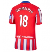 Atletico Madrid Arthur Vermeeren #18 Thuis tenue 2024-25 Korte Mouwen