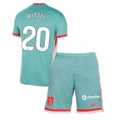 Atletico Madrid Axel Witsel #20 Uit tenue Kids 2024-25 Korte Mouwen (+ broek)