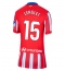 Atletico Madrid Clement Lenglet #15 Thuis tenue Dames 2024-25 Korte Mouwen