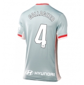 Atletico Madrid Conor Gallagher #4 Uit tenue Dames 2024-25 Korte Mouwen