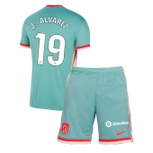 Atletico Madrid Julian Alvarez #19 Uit tenue Kids 2024-25 Korte Mouwen (+ broek)