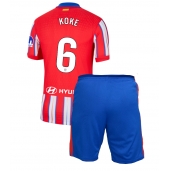 Atletico Madrid Koke #6 Thuis tenue Kids 2024-25 Korte Mouwen (+ broek)