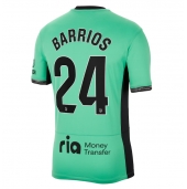 Atletico Madrid Pablo Barrios #24 Derde tenue 2023-24 Korte Mouwen