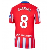 Atletico Madrid Pablo Barrios #8 Thuis tenue 2024-25 Korte Mouwen