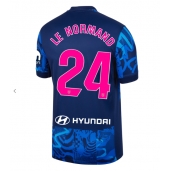 Atletico Madrid Robin Le Normand #24 Derde tenue 2024-25 Korte Mouwen