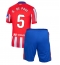 Atletico Madrid Rodrigo De Paul #5 Thuis tenue Kids 2024-25 Korte Mouwen (+ broek)