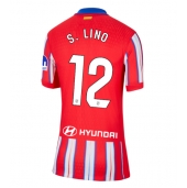 Atletico Madrid Samuel Lino #12 Thuis tenue Dames 2024-25 Korte Mouwen