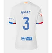 Barcelona Alejandro Balde #3 Uit tenue Dames 2023-24 Korte Mouwen