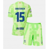 Barcelona Andreas Christensen #15 Derde tenue Kids 2024-25 Korte Mouwen (+ broek)