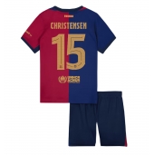 Barcelona Andreas Christensen #15 Thuis tenue Kids 2024-25 Korte Mouwen (+ broek)