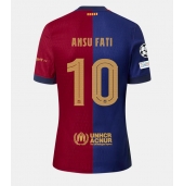 Barcelona Ansu Fati #10 Thuis tenue 2024-25 Korte Mouwen