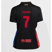 Barcelona Ferran Torres #7 Uit tenue Dames 2024-25 Korte Mouwen