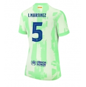 Barcelona Inigo Martinez #5 Derde tenue Dames 2024-25 Korte Mouwen