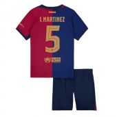 Barcelona Inigo Martinez #5 Thuis tenue Kids 2024-25 Korte Mouwen (+ broek)