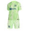 Barcelona Paez Gavi #6 Derde tenue Kids 2024-25 Korte Mouwen (+ broek)