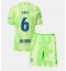 Barcelona Paez Gavi #6 Derde tenue Kids 2024-25 Korte Mouwen (+ broek)