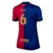 Barcelona Paez Gavi #6 Thuis tenue Dames 2024-25 Korte Mouwen