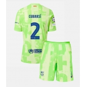 Barcelona Pau Cubarsi #2 Derde tenue Kids 2024-25 Korte Mouwen (+ broek)